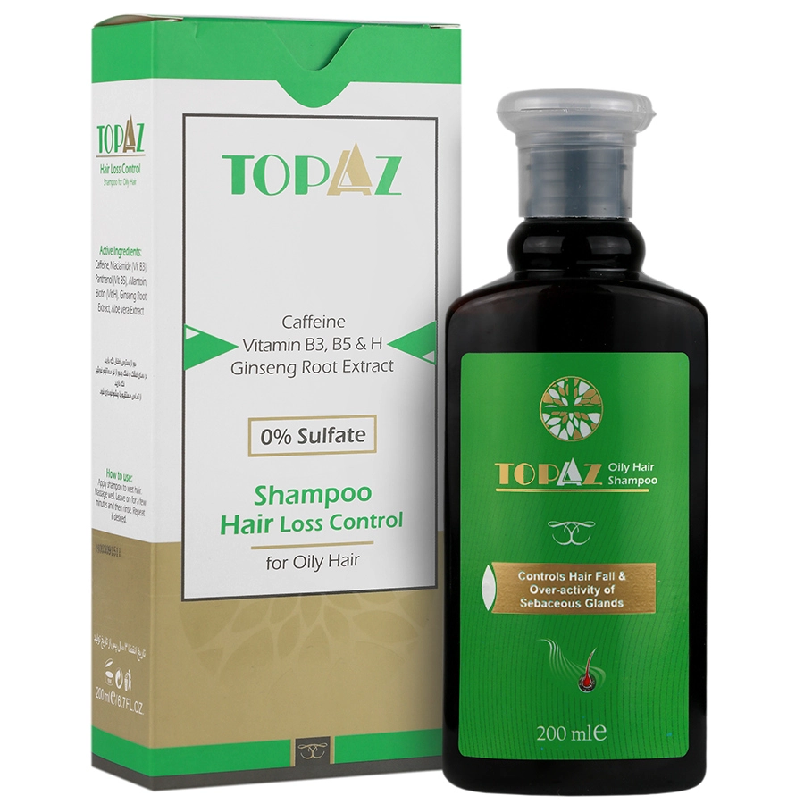 شامپو موی چرب توپاز